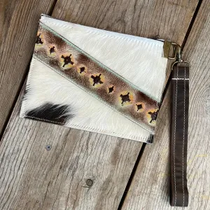 107 Make-up bag - Tricolor w/ Aurora Navajo