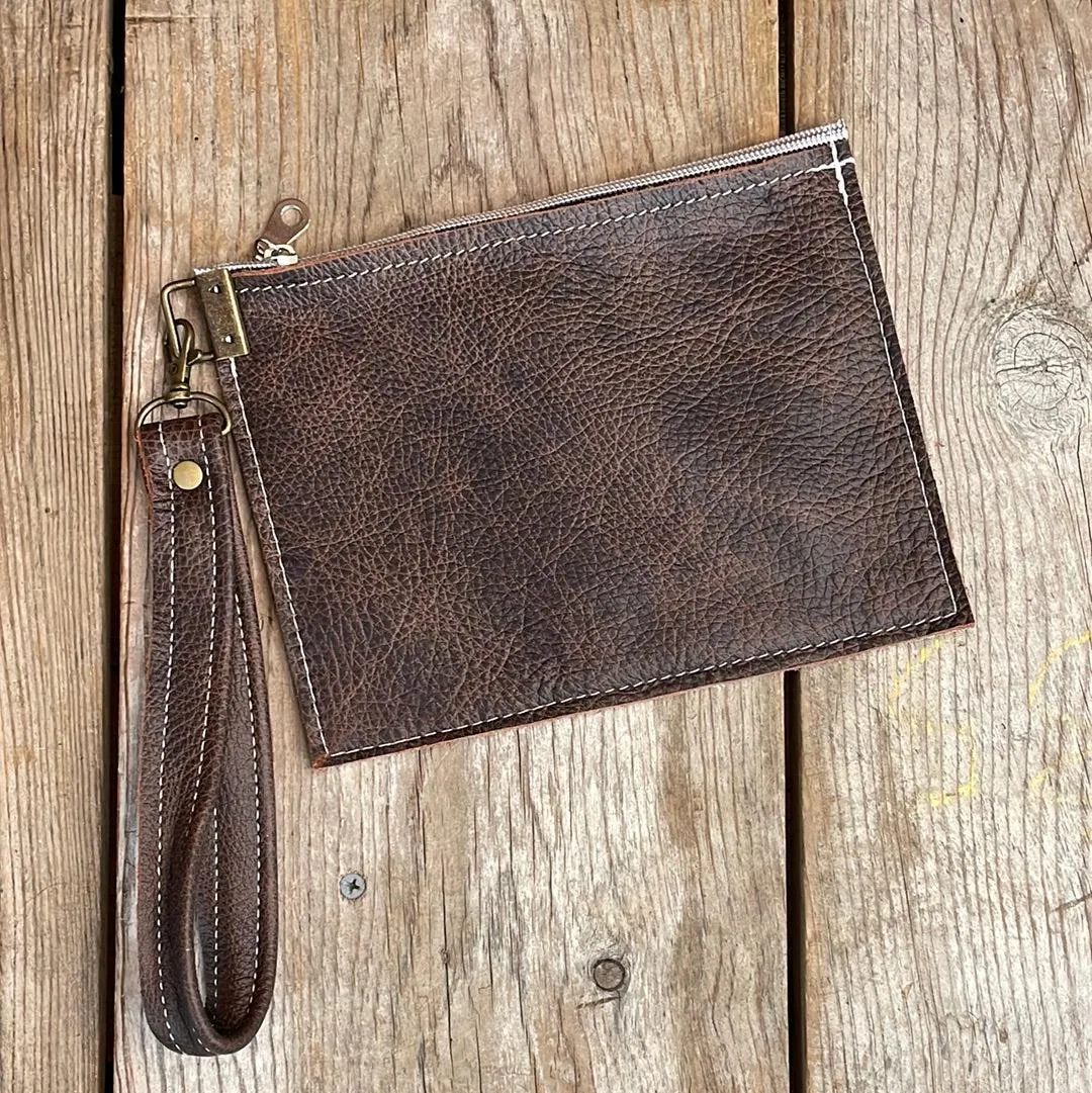 116 Make-up bag - Palomino w/ Western Tool