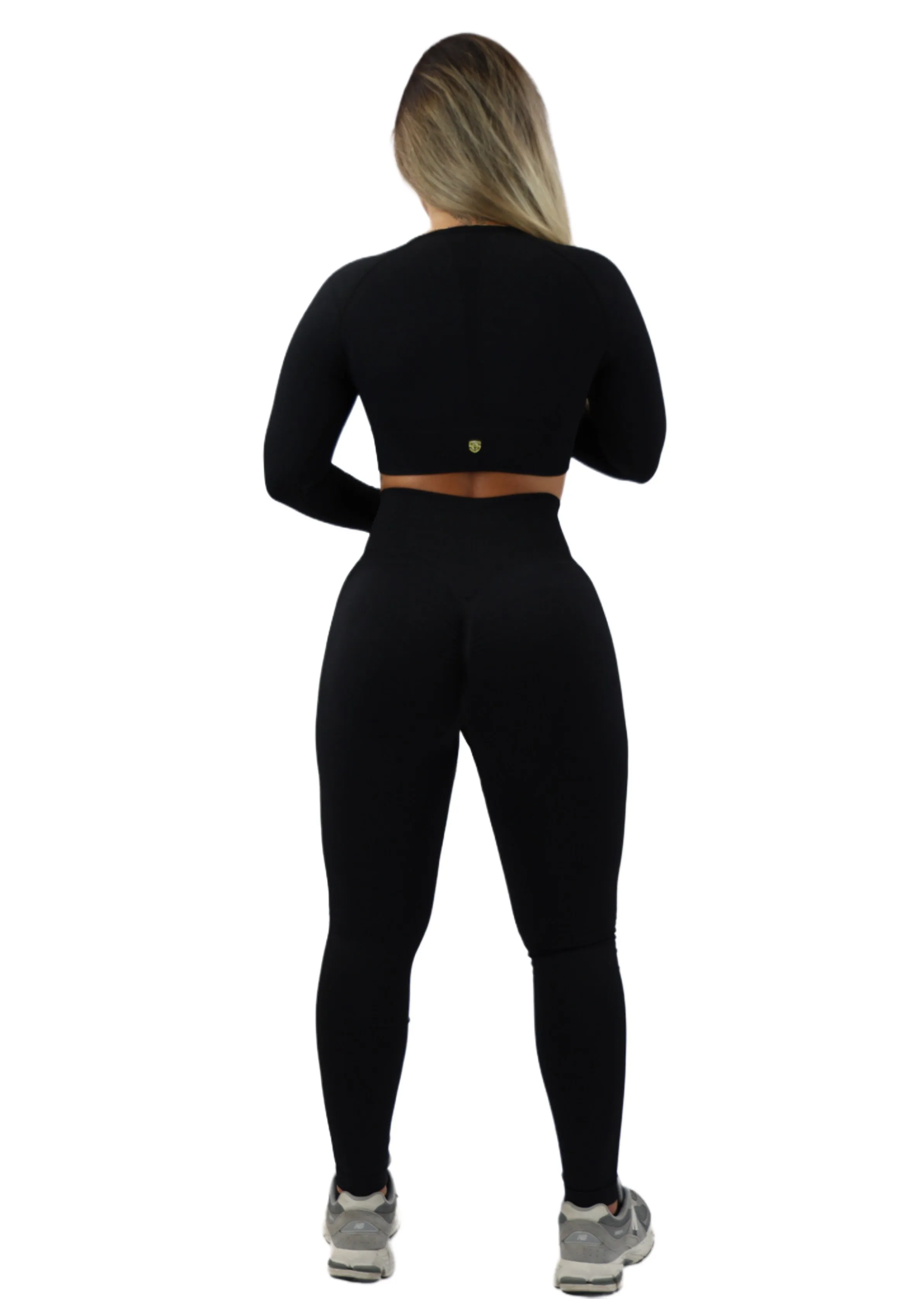 2. StretchFit Long Sleeve Sports Set Bottom - Black