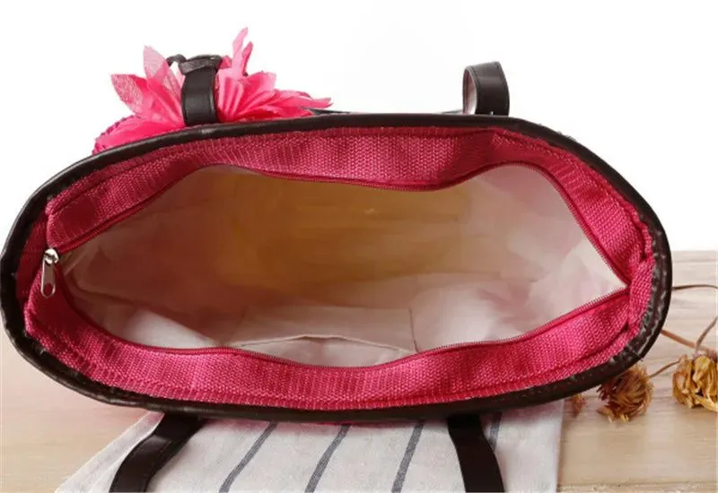 2022 Stylish Straw Tote Bag for Beach