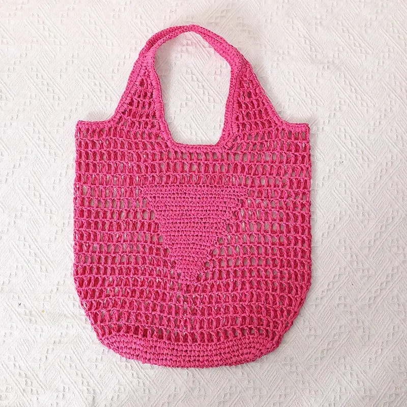 2023 Casual Hollow Straw Handbags for Summer
