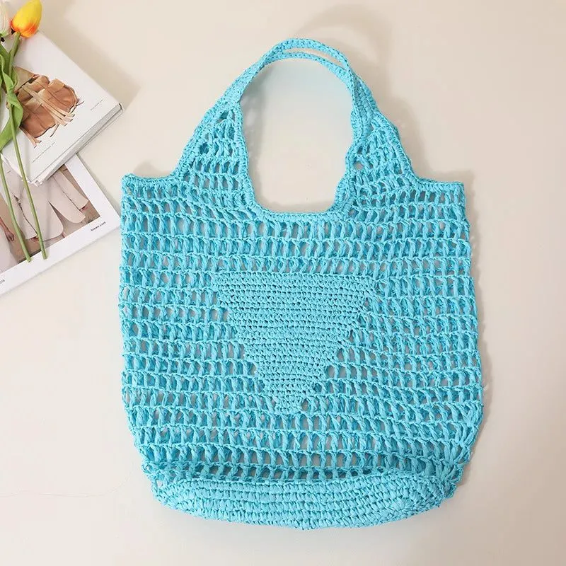 2023 Casual Hollow Straw Handbags for Summer