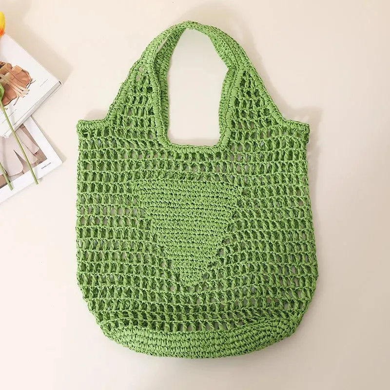 2023 Casual Hollow Straw Handbags for Summer