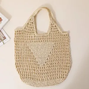2023 Casual Hollow Straw Handbags for Summer