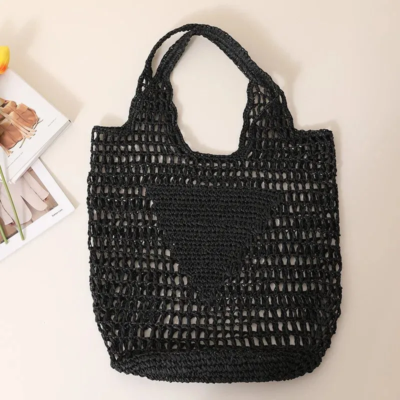 2023 Casual Hollow Straw Handbags for Summer