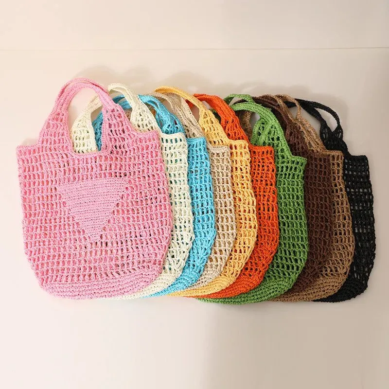 2023 Casual Hollow Straw Handbags for Summer