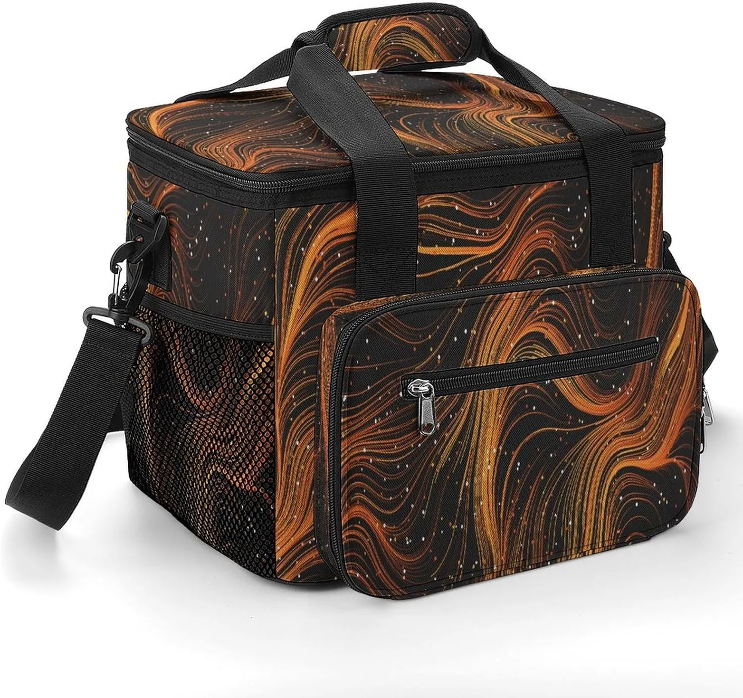 22.5L Waterproof Soft Cooler BagInsulated Lunch Box for Camping Fishing Beach Road Trips