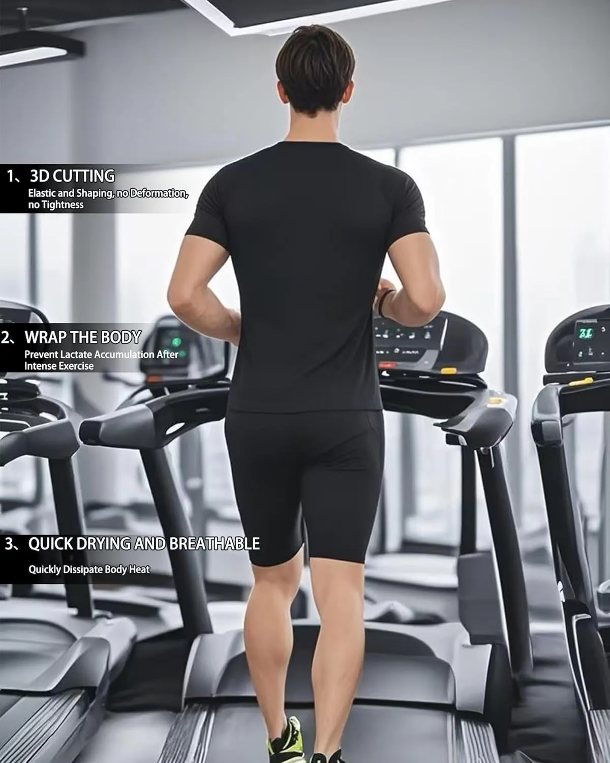 5 Pack Compression Shorts Men with Pocket Spandex Athletic Baselayer Shorts Quick Dry Compression Sports Underwear