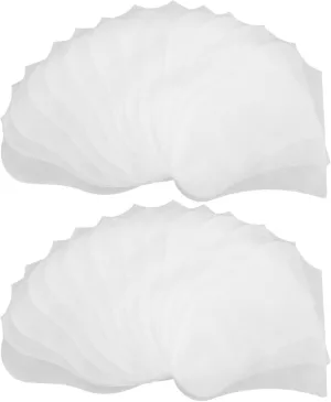 50 Pairs Foot Mask Moisturizing Feet Soaking Products Bath Treatment Toeless Soaker Foot Soak Socks Thickened Skin Foot Spa Moisturize Use Cover for Foot White Non-Woven Fabric