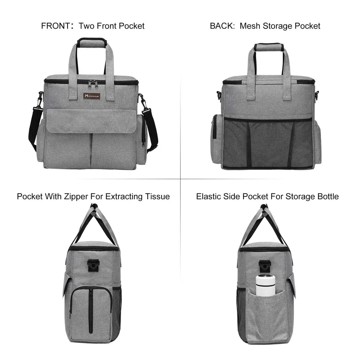 6PCS Pet Travel Outing Backpack Large Capacity Folding Storage Multifunctional