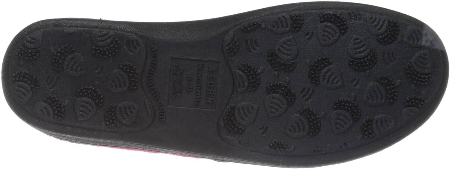 Acorn Women's Clog Slippers, Multi-Layer Memory Foam Footbed with Arch Support