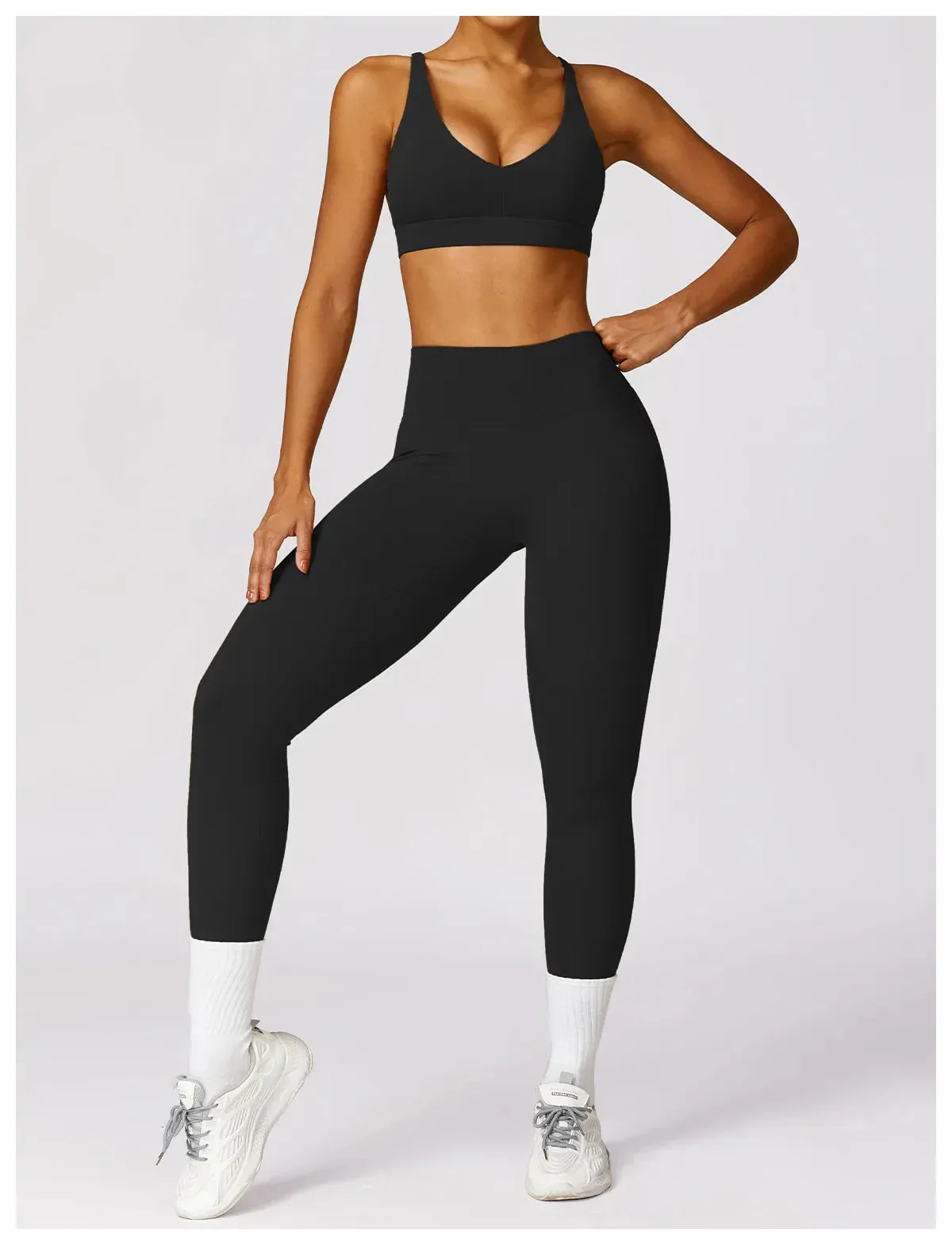 ACTIVE™ Cross Back Sports Bra Truffle