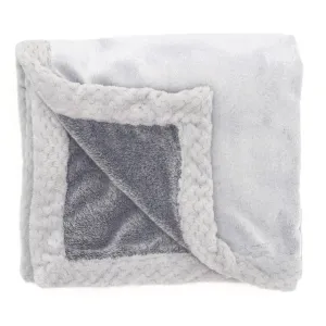 aden   anais Plush Blanket - Soft Minky Baby Blanket for Infants, Toddlers, Kids, for Crib, Stroller, Travel, Storm Grey