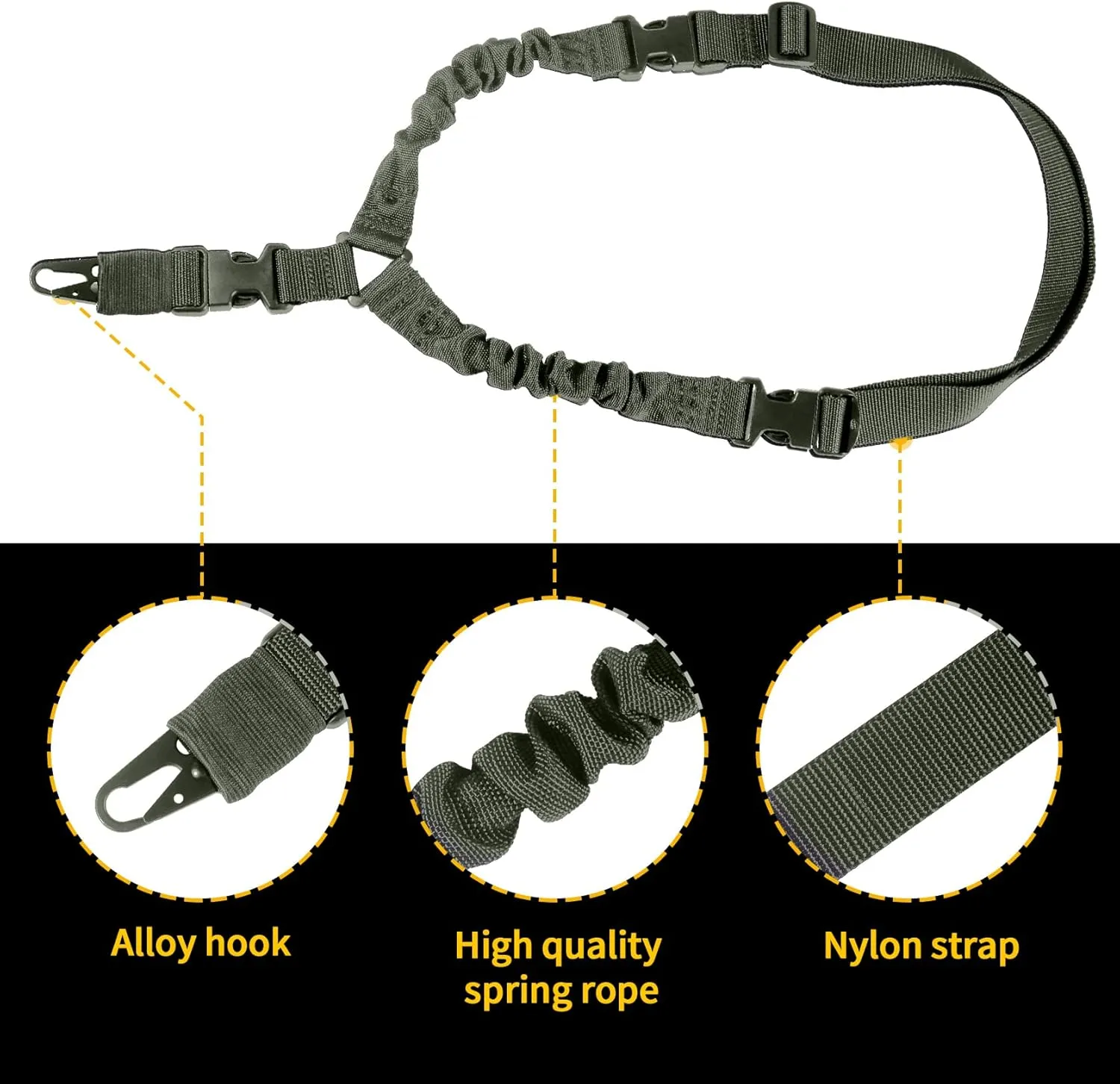 Adjustable Traditional Sling Quick Release Flexible