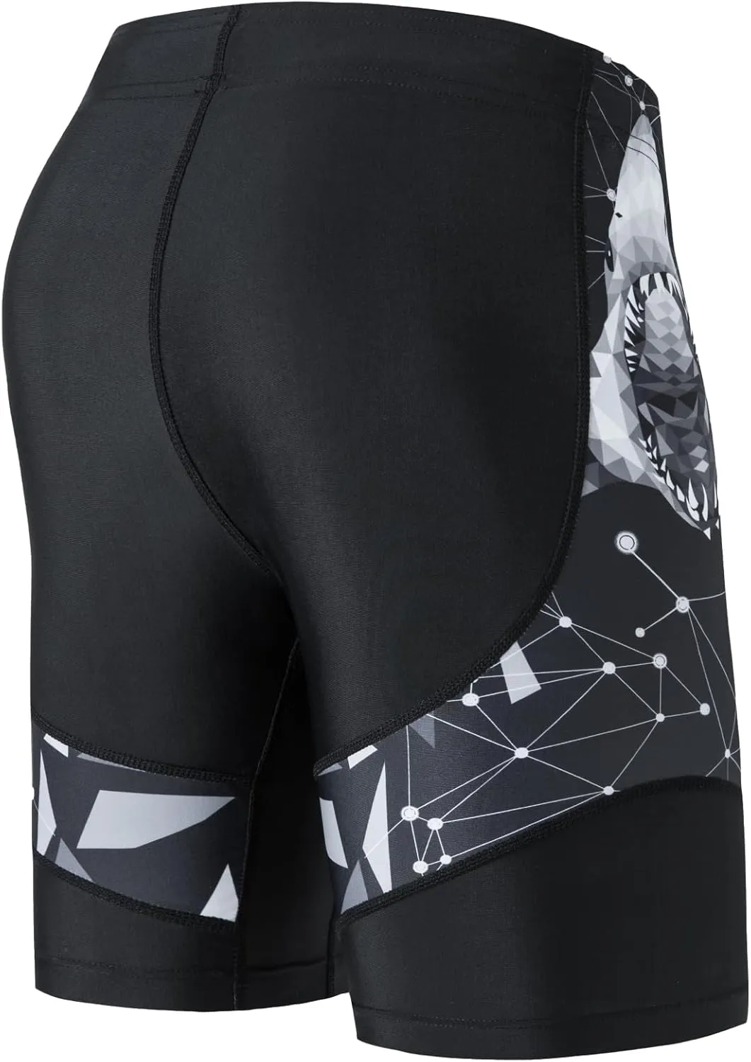 ADOREISM Men's Swim Shorts Athletic Quick-Dry UPF 50  Swimsuit Jammers