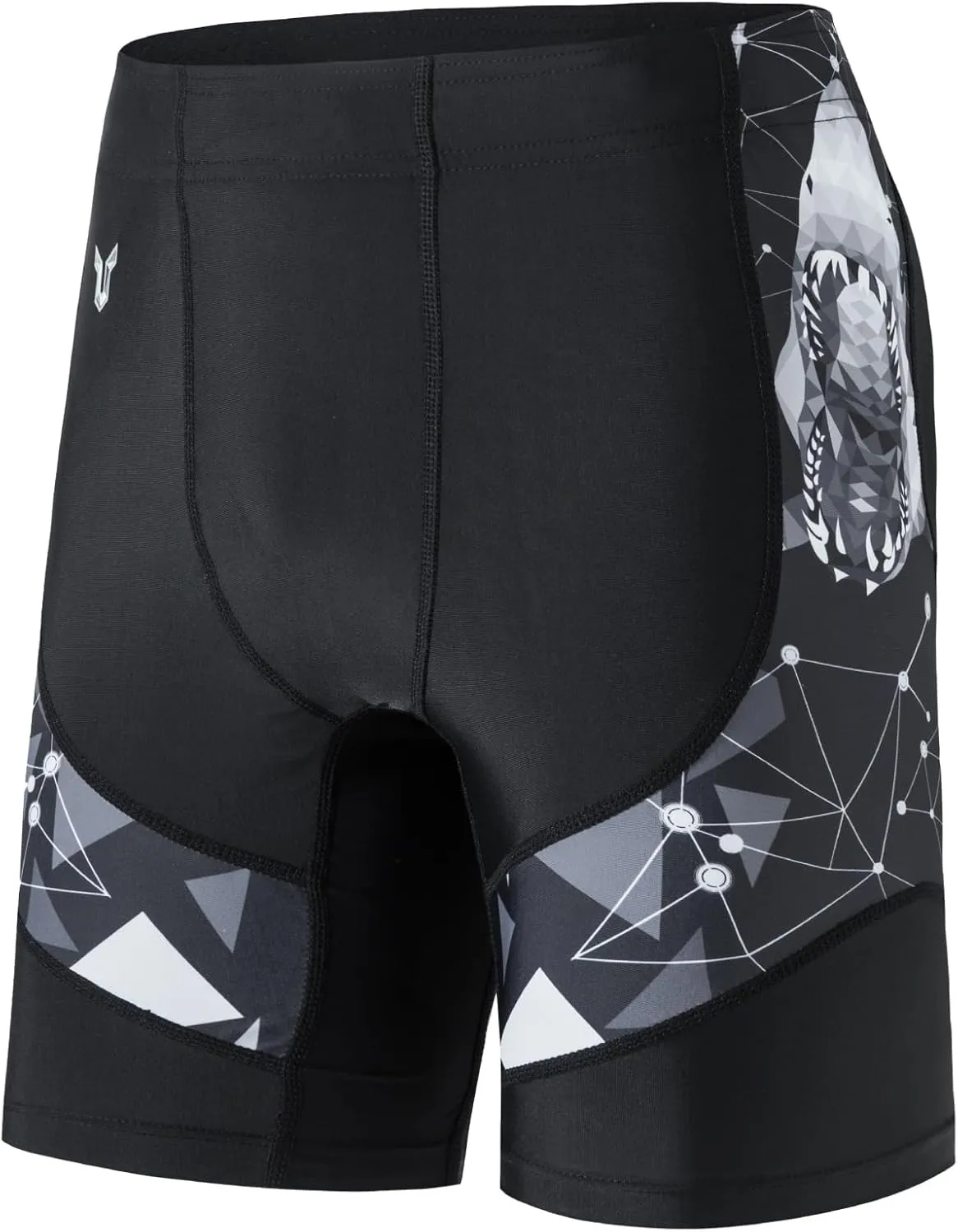 ADOREISM Men's Swim Shorts Athletic Quick-Dry UPF 50  Swimsuit Jammers