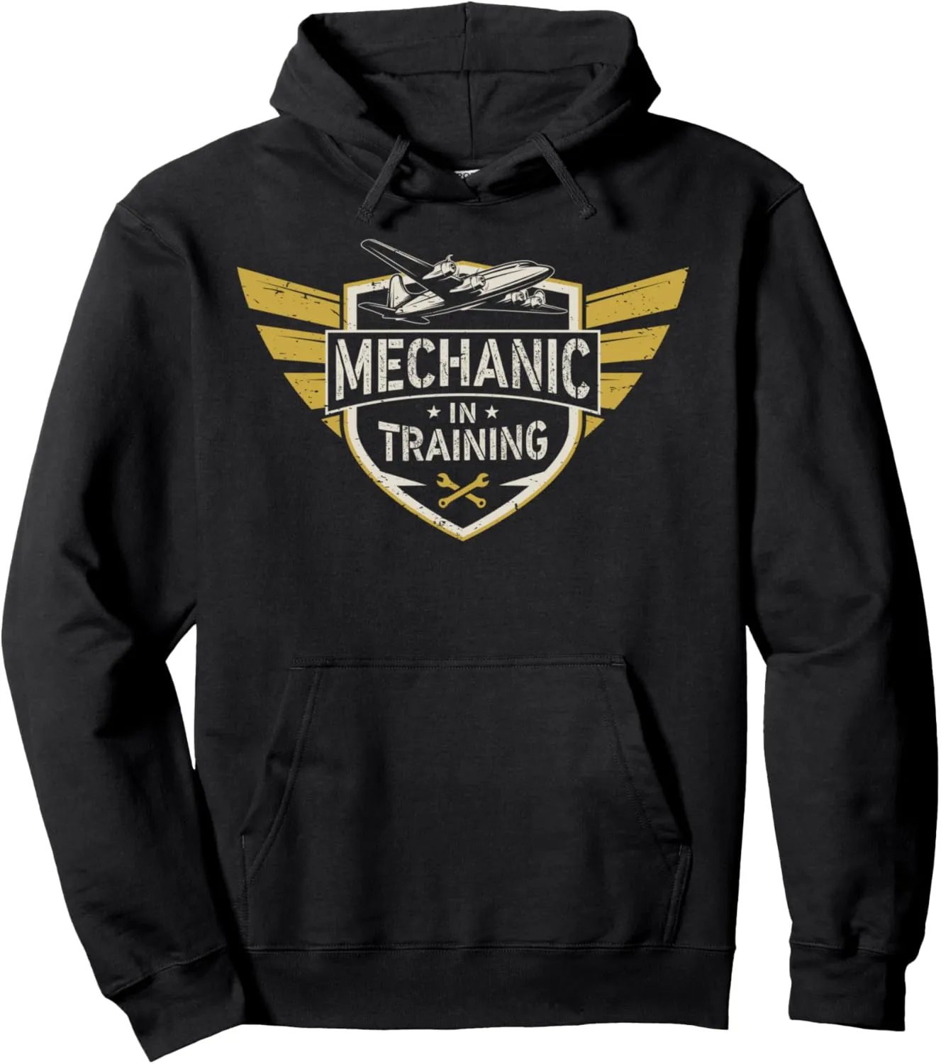 Aircraft Mechanic in Training Aviation School AMT Student Pullover Hoodie