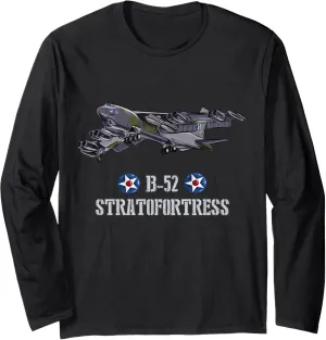 American aircraft Heavy Bomber B-52 Long Sleeve T-Shirt