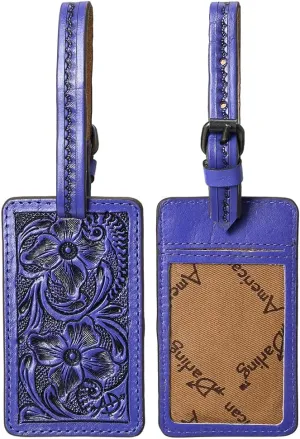 American Darling Beautifully Hand Tooled Genuine Leather Women Bag Western Handbag Purse