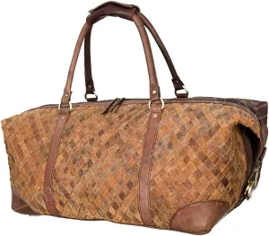 American Darling Duffel Full Grain Genuine Leather Western Women Bag | Handbag | Leather Duffle Bag | Weekend Bag | Travel Duffel Bags | Duffel Bag for Women |