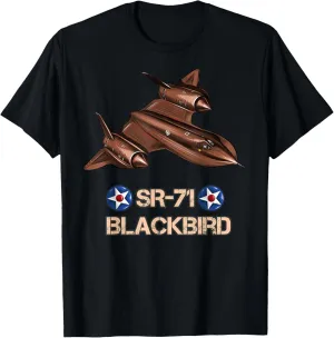 American Reconnaissance Aircraft SR71 Blackbird T-Shirt