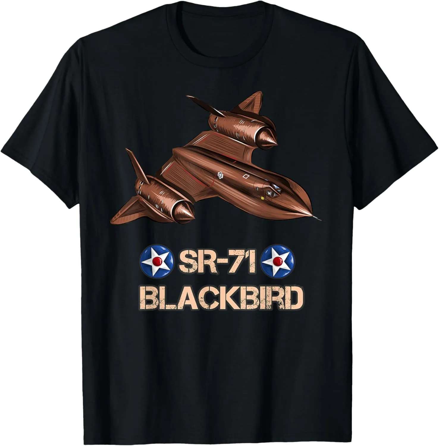 American Reconnaissance Aircraft SR71 Blackbird T-Shirt