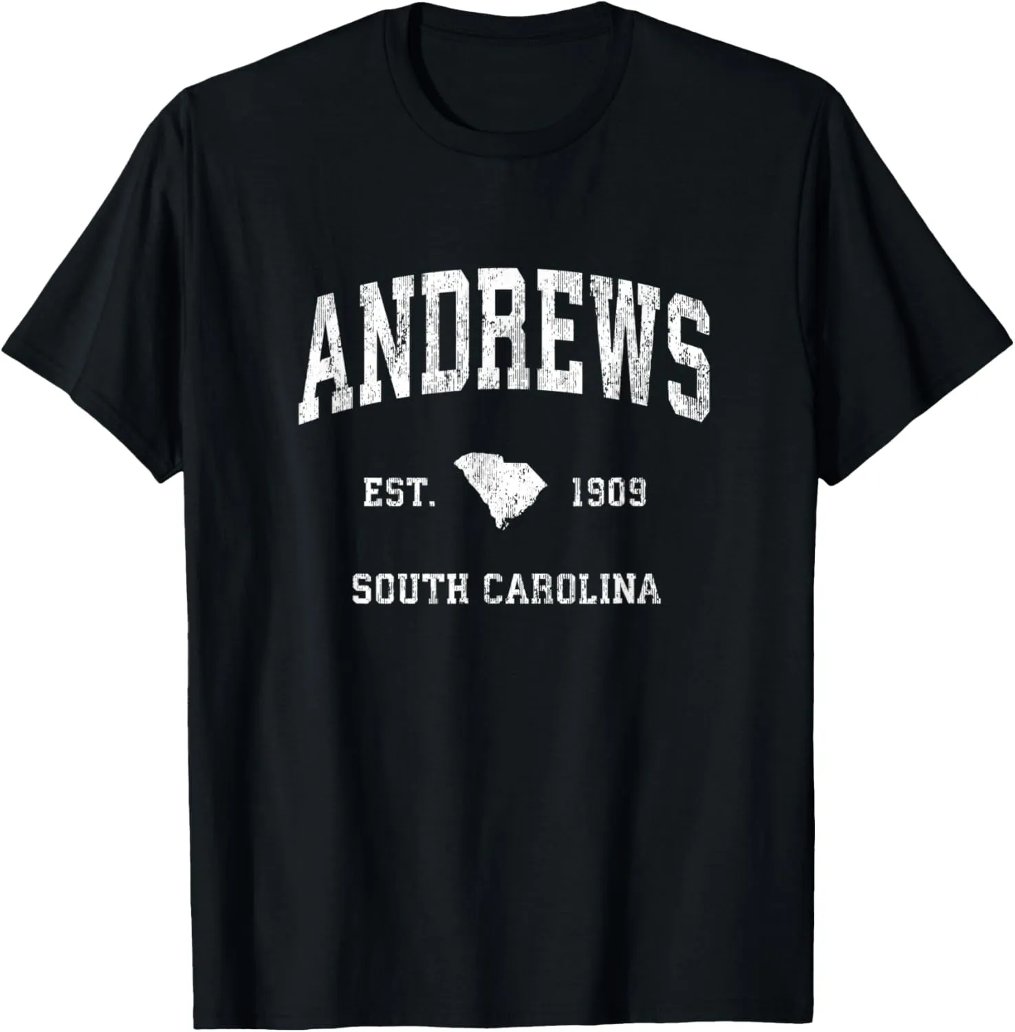 Andrews South Carolina SC Vintage Athletic Sports Design T-Shirt
