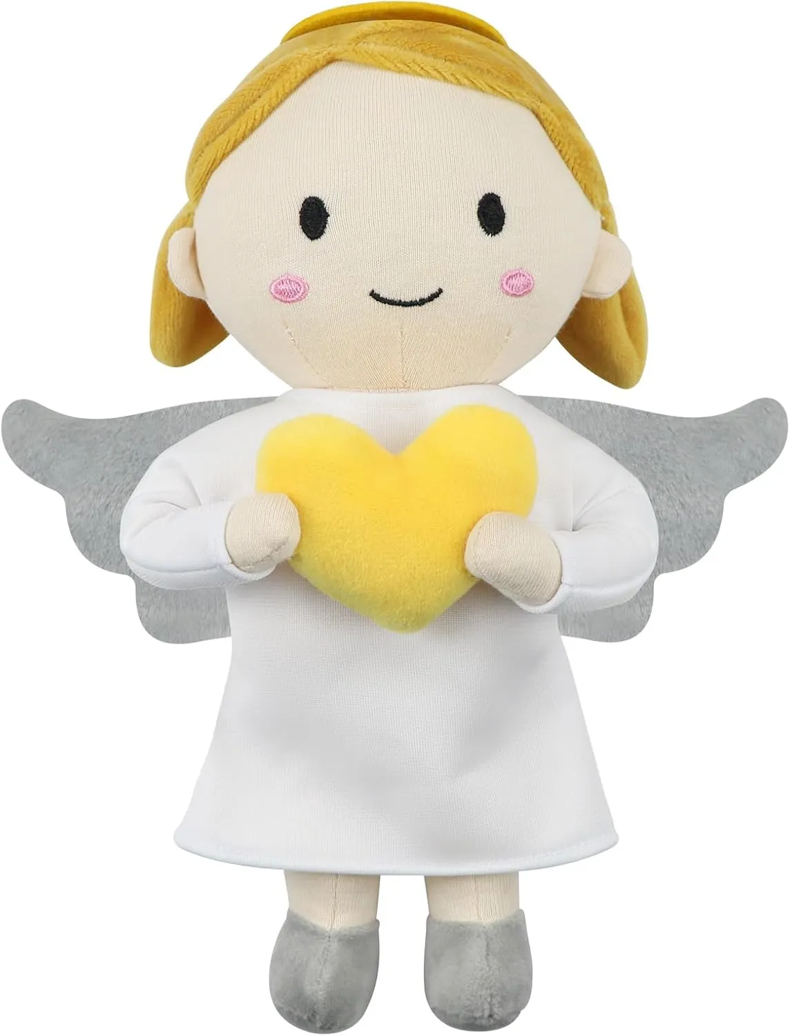 Angel Plush Doll Boy/Girl Baptism Gifts Guardian Angel Doll Toy (Girl)