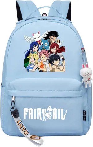 Anime Fairy Tail Backpack Daypack Student Bag Handbag Bookbag School Bag 14