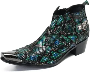 Ankle Boots For Men Club Party For Office Pure Leather The First Layer Of Cowhide