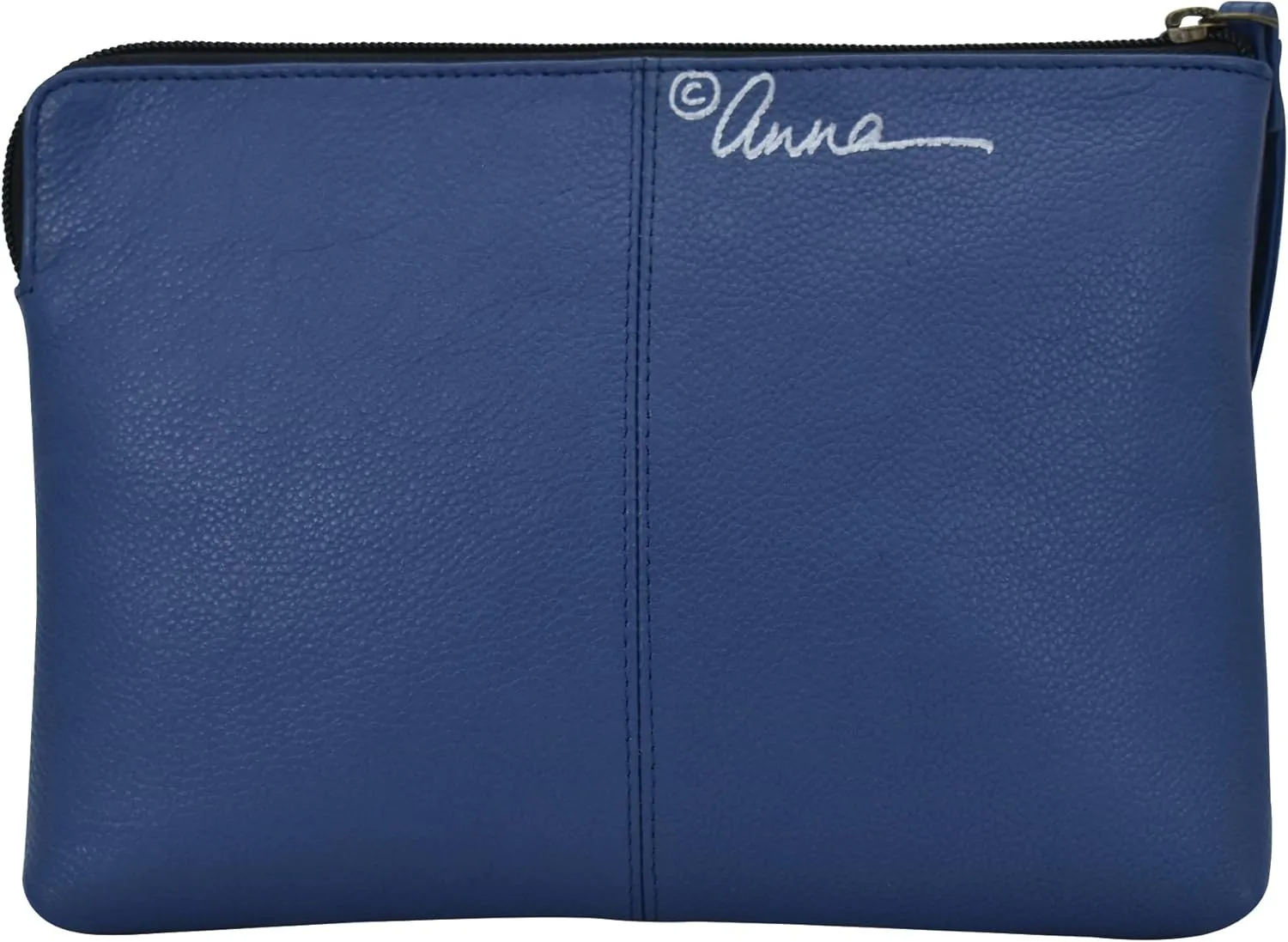 Anna by Anuschka Women's Hand Painted Genuine Leather Wristlet Clutch