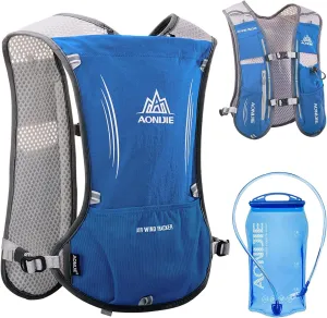 AONIJIE Hydration Backpack Running Vest, 5L Capacity, Multi-Pocket Design, Breathable and Lightweight, Pack for Outdoor Sports - Running, Cycling, Climbing and Hiking
