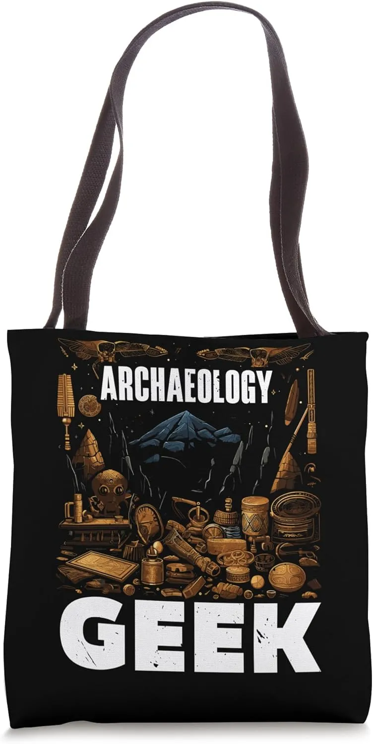 Archaeology Anthropology Fossil Bones Prehistoric Tote Bag