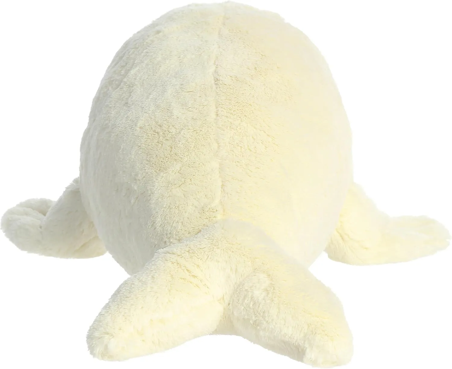 Aurora® Adorable Super Flopsie™ Baby Harp Seal Stuffed Animal - Playful Ease - Timeless Companions - White 30 Inches