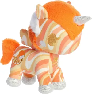 Aurora® Enchanting ©Tokidoki Frozen Treats Unicorno Orange Swirl Stuffed Animal - Bright & Colorful Design - Showpiece Plush - 7.5 Inches