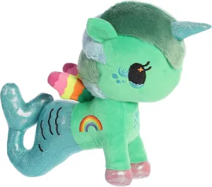 Aurora® Enchanting ©Tokidoki Mermicorno Isla Stuffed Animal - Bright & Colorful Design - Showpiece Plush - Green 9.5 Inches