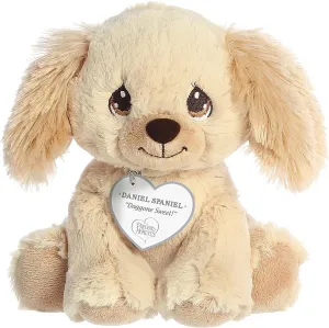 Aurora® Inspirational Precious Moments™ Daniel Spaniel Stuffed Animal - Cherished Memories - Enduring Comfort - Brown 8.5 Inches
