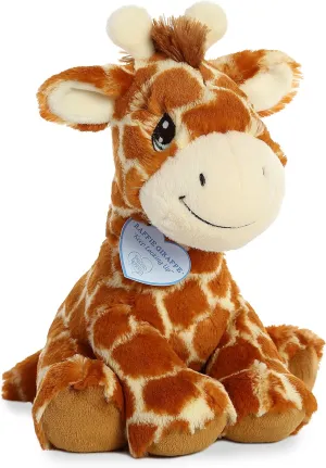 Aurora® Inspirational Precious Moments™ Raffie Giraffe Stuffed Animal - Cherished Memories - Enduring Comfort - Brown 12 Inches
