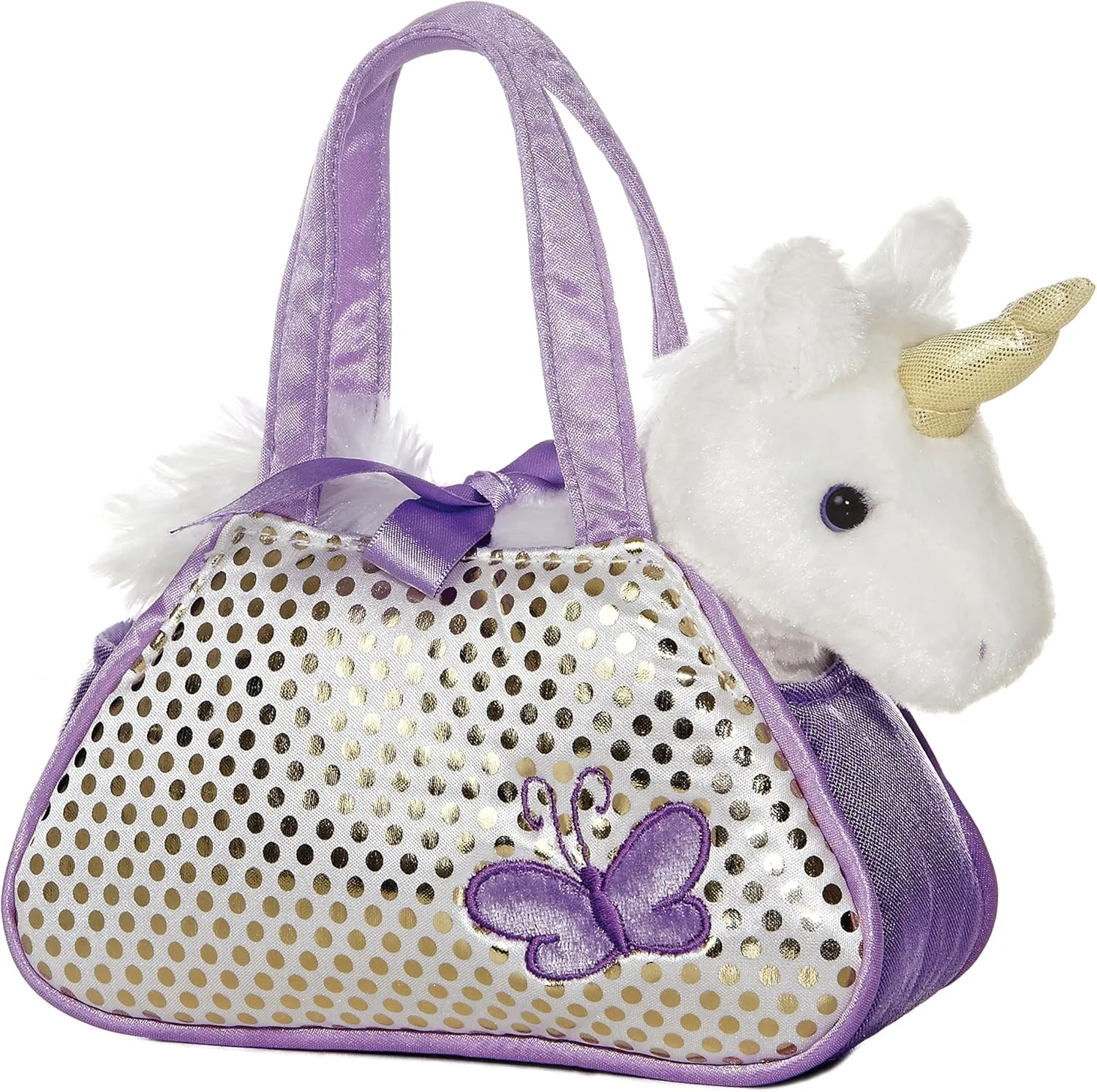 Aurora Unicorn Fancy Pals Purse with 8" Unicorn