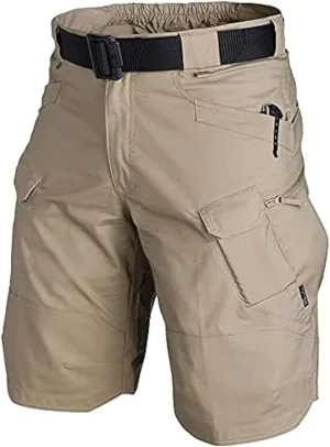 AUTIWITUA Men's Waterproof Tactical Shorts Outdoor Lightweight Quick Dry Breathable Hiking Fishing Cargo Shorts