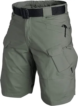 AUTIWITUA Men's Waterproof Tactical Shorts Outdoor Lightweight Quick Dry Breathable Hiking Fishing Cargo Shorts