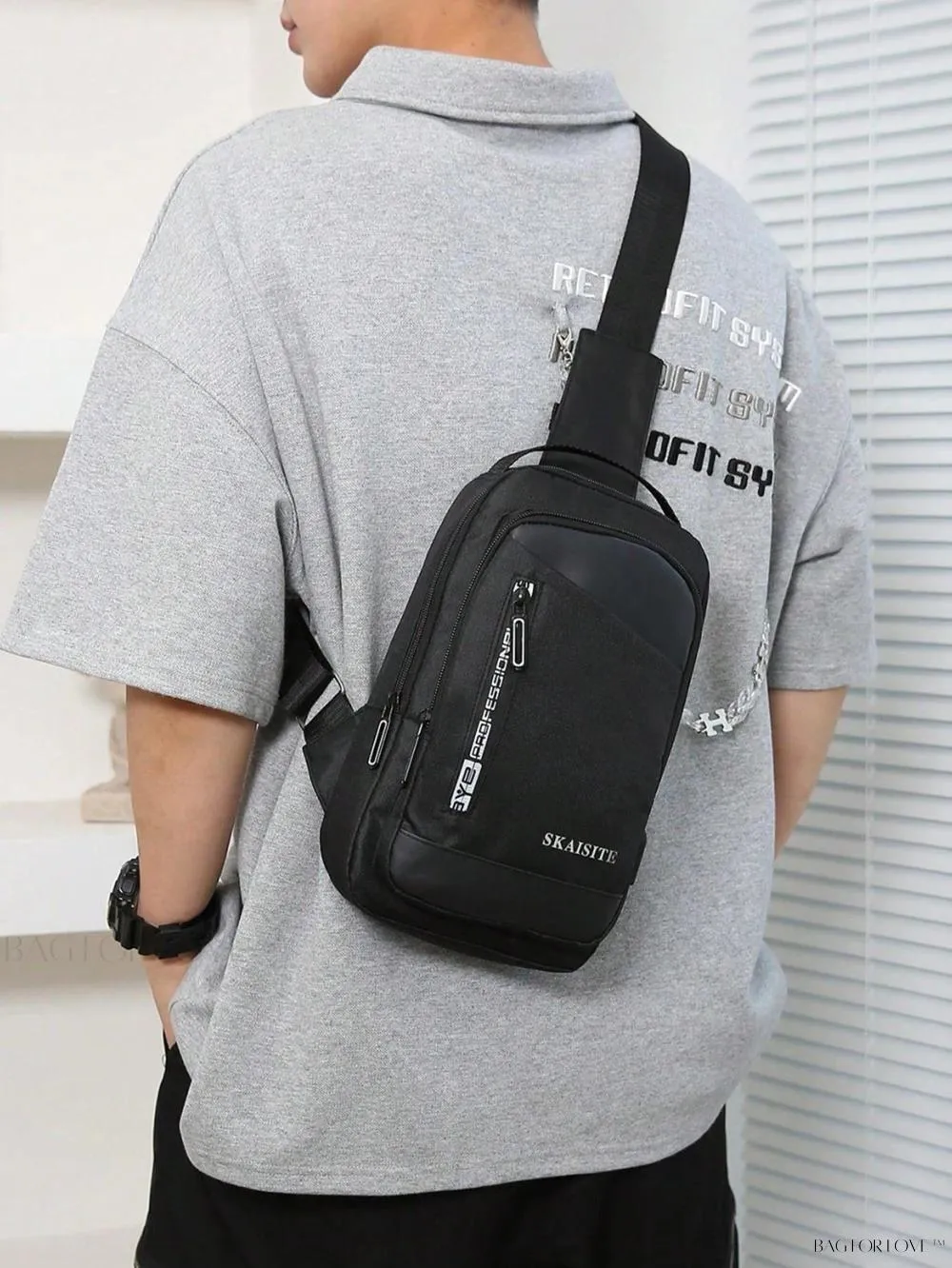BagForLove - Nylon Multifunctional Bag with Crossbody Design and Large Capacity