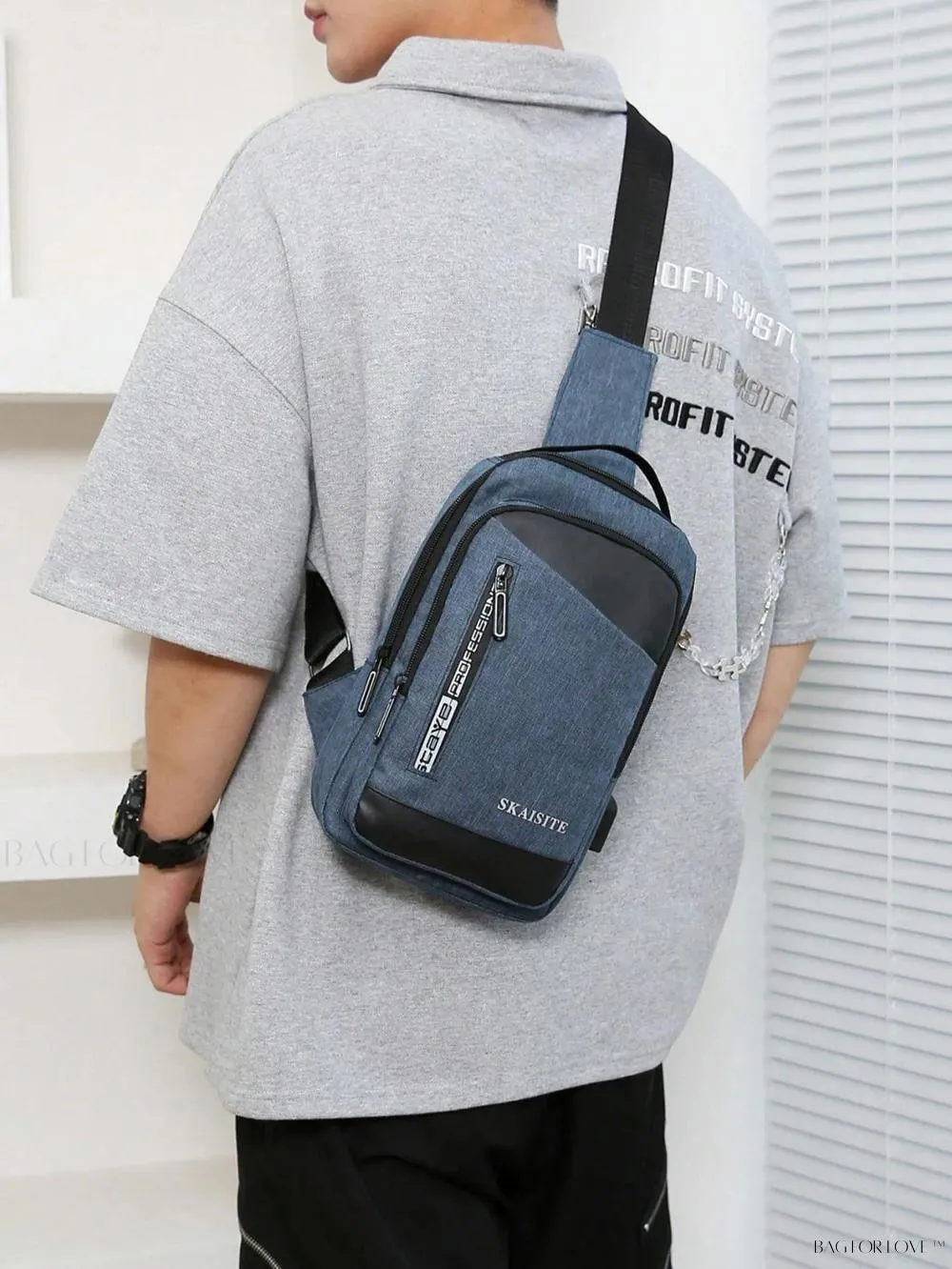 BagForLove - Nylon Multifunctional Bag with Crossbody Design and Large Capacity