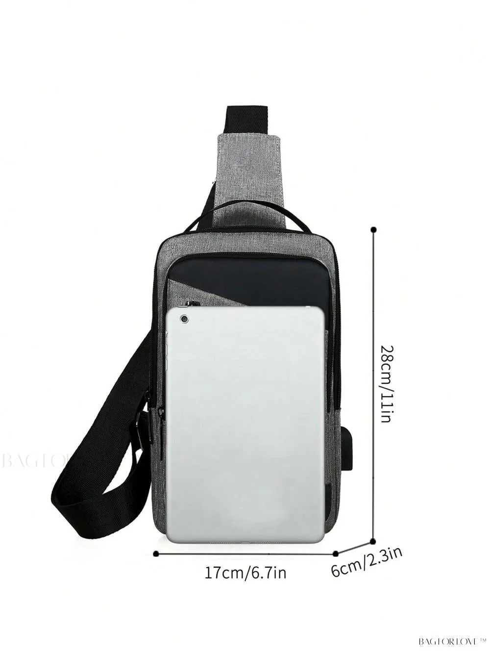 BagForLove - Nylon Multifunctional Bag with Crossbody Design and Large Capacity