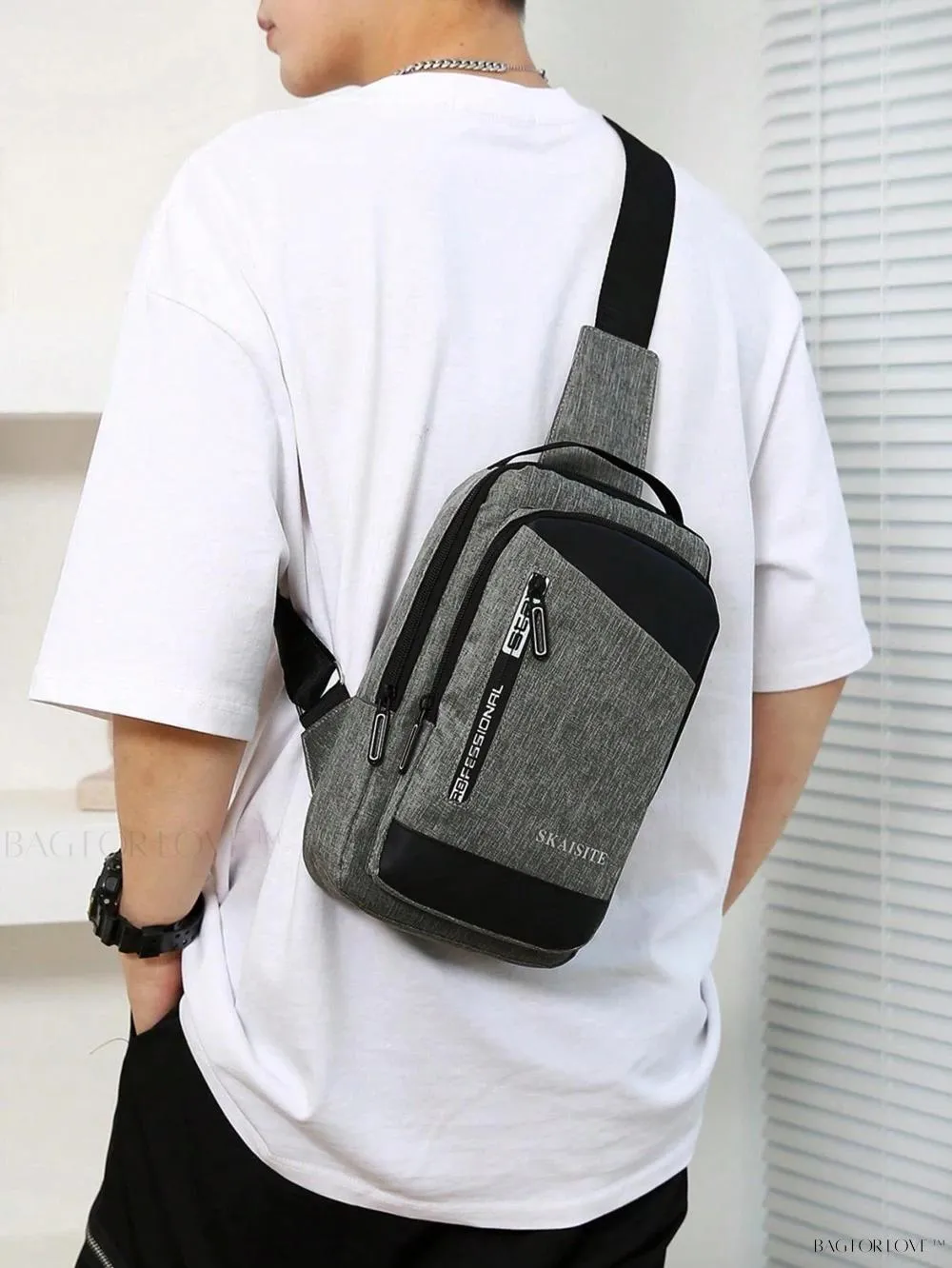 BagForLove - Nylon Multifunctional Bag with Crossbody Design and Large Capacity