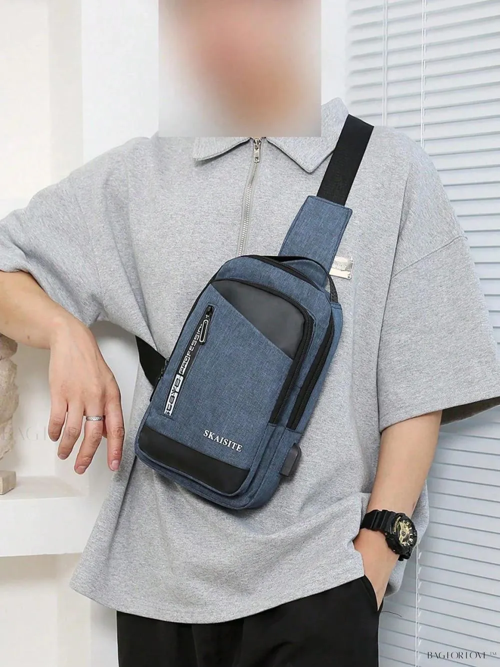 BagForLove - Nylon Multifunctional Bag with Crossbody Design and Large Capacity