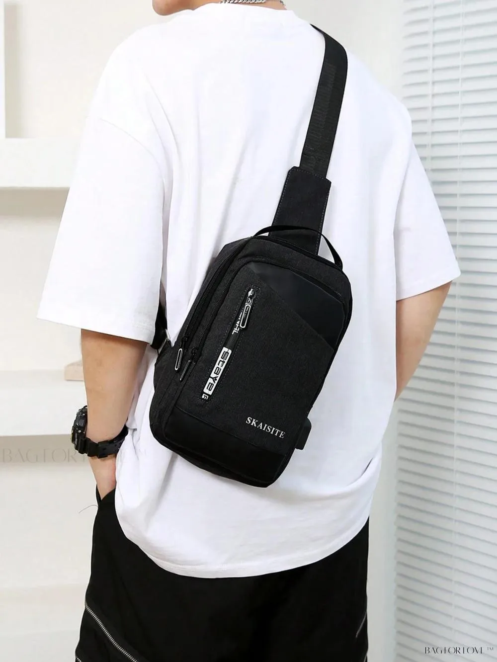 BagForLove - Nylon Multifunctional Bag with Crossbody Design and Large Capacity