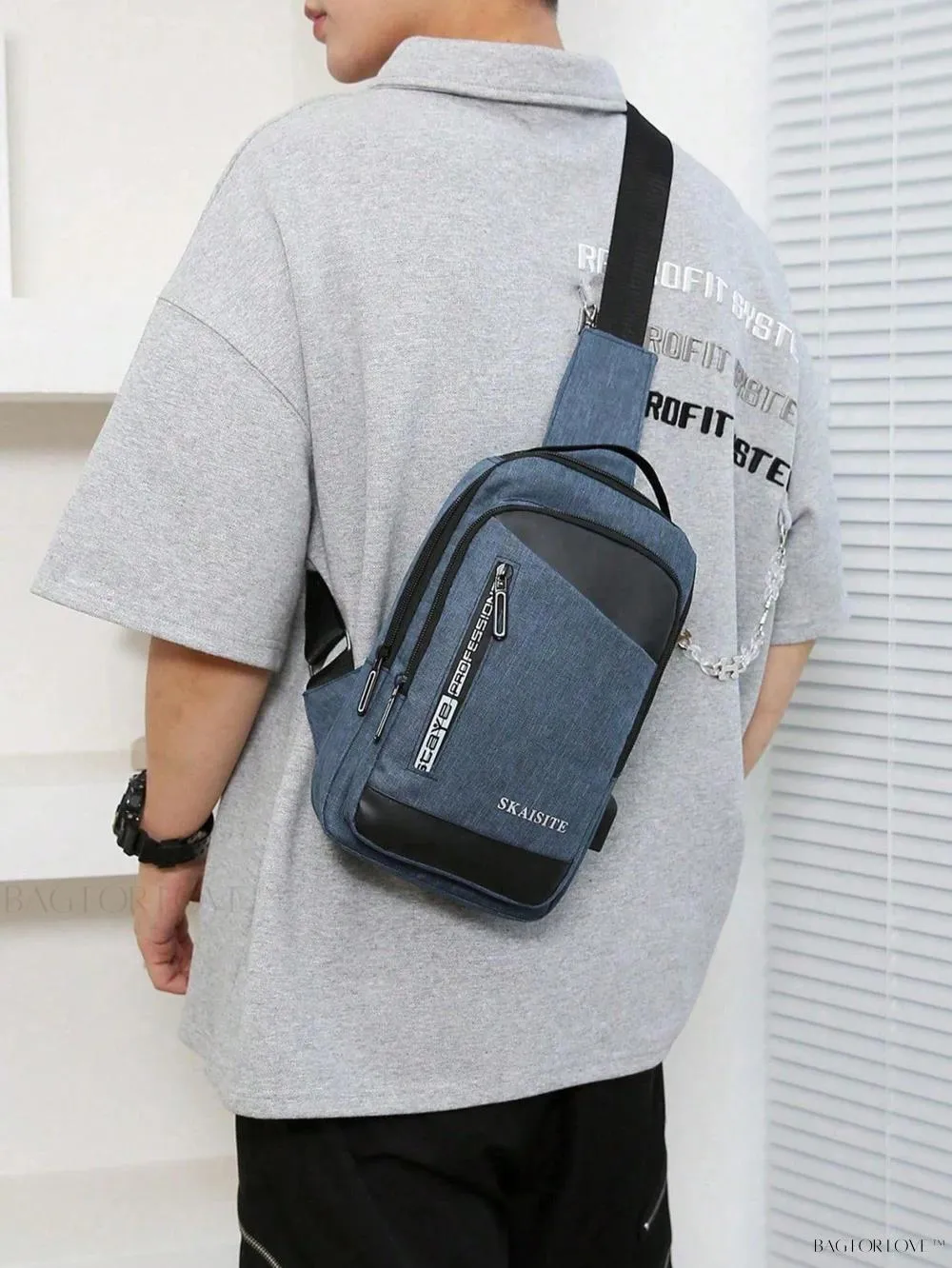 BagForLove - Nylon Multifunctional Bag with Crossbody Design and Large Capacity