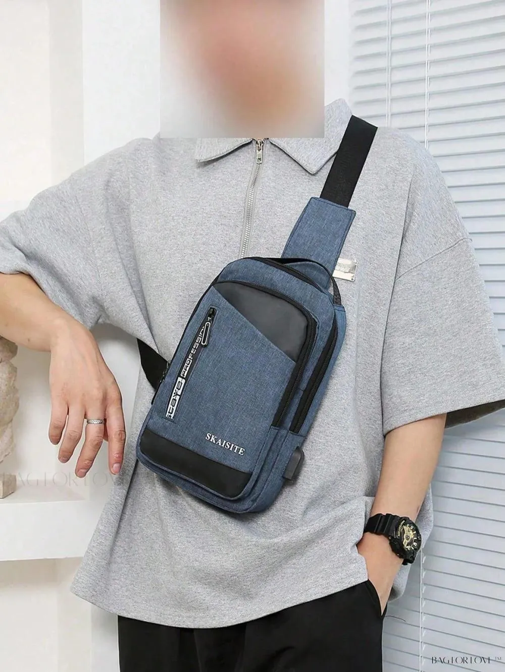 BagForLove - Nylon Multifunctional Bag with Crossbody Design and Large Capacity