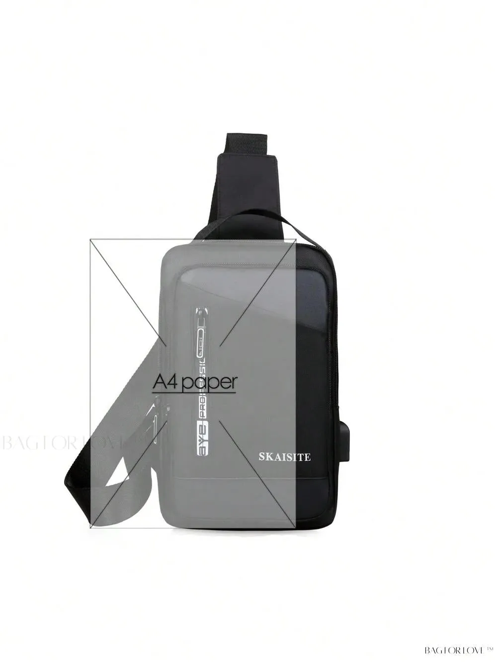 BagForLove - Nylon Multifunctional Bag with Crossbody Design and Large Capacity